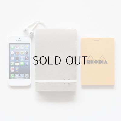 画像1: staana-carrying RHODIA＋iPhone 帆布10 ケース
