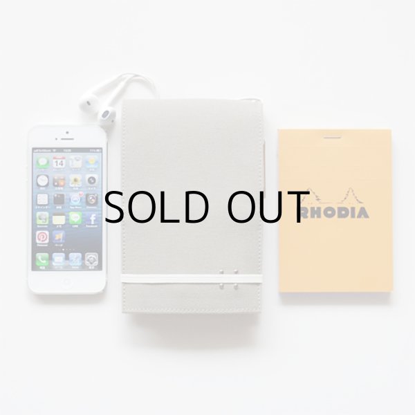 画像1: staana-carrying RHODIA＋iPhone 帆布10 ケース (1)